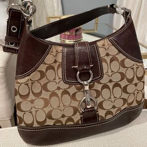 Coach signature Hobo purse